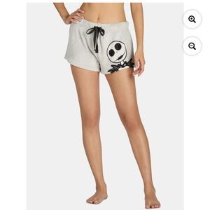 Nightmare Before Christmas Women’s Velour Shorts Size Large NEW